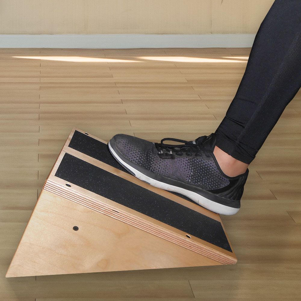 Inclined Calf Stretcher Slant Board – 30° Angle, Birch Wood with Non-Slip Surface – Made in USA – Shin Splint, Achilles Tendon & Calf Strain Relief – 400 lb Capacity - Image 10