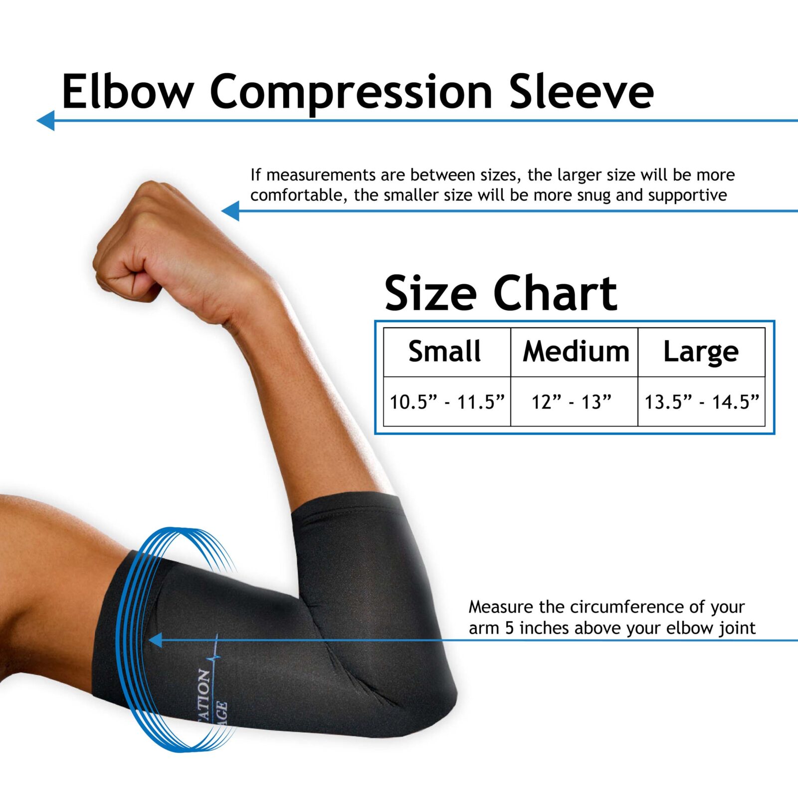 elbow compression sleeve bursitis