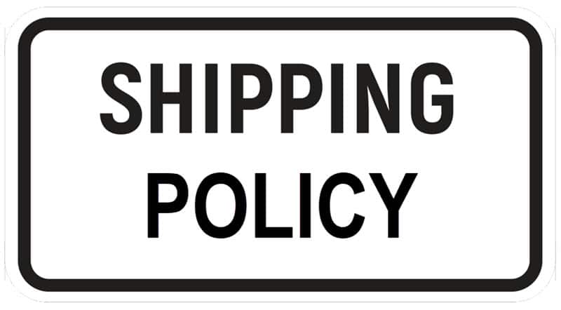 Shipping Policy